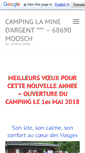 Mobile Screenshot of camping-la-mine-argent.com